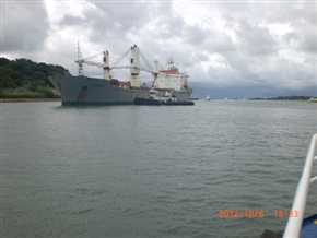 �p�i�}�^�� �ʉ߂̑D���@�̌����s�L�`�^�͂̎d�g�݂��킩��