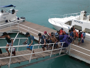 赤道の国、エクアドル サリーナスのクジラ見物ツアー