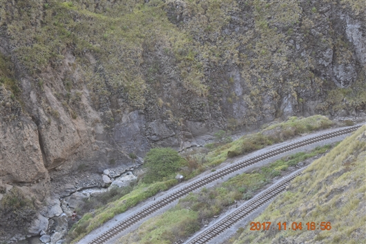 エクアドル アンデス 列車の旅 山岳鉄道 悪魔の鼻